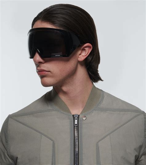 rick owens shield sunglasses reps.